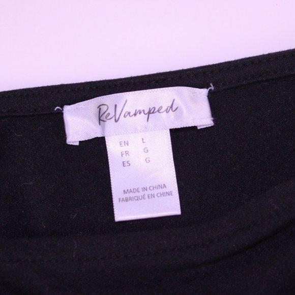 Black Fitted Stretch Dress - Picture 4 of 6